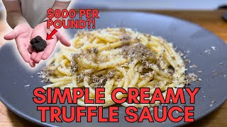 What happens when you add truffle to pasta al burro? It gets way better.