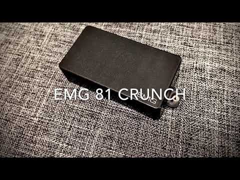 EMG 81 VS EMG 81X - clean, crunch, high gain, lead!