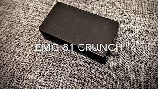 Video thumbnail for EMG 81 VS EMG 81X - clean, crunch, high gain, lead! by Chester Chen