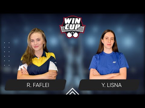 15:00 Romaniia Faflei - Yaroslava Lisna 07.07.2025 WINCUP Women Professional. TABLE 1