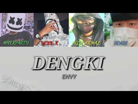Aqil Akmal, Yexx-k, 4fterp4rty & Scare - Dengki (Color Coded Lyrics)