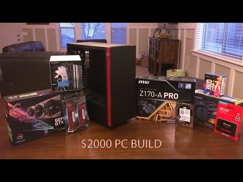 $2000 AMAZING PC BUILD! (Time Lapse)