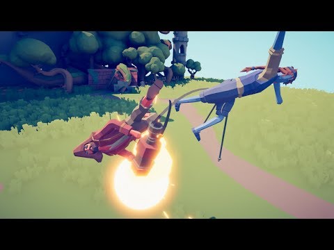 TABS | Harpooner Gameplay VS Every Unit