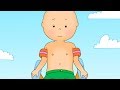 Caillou Is Afraid Of Slides Funny Animated Cartoon For Kids Cartoon Caillou L Cartoon Movie