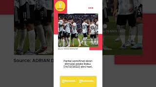 Jelang Laga Kontra dengan Kroasia di Semifinal, Timnas Argentina Ditinggal 2 Pemain Andalannya