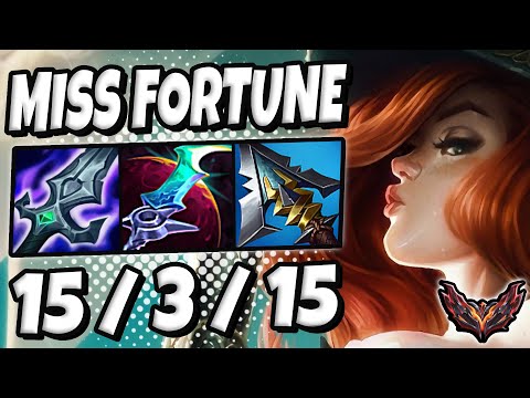 Miss Fortune vs Kaisa [ ADC ] Lol Korea Grandmaster Patch 12.11 ✅