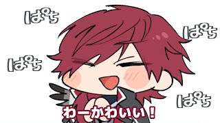 【手描き切り抜き】いちAXIAIDEとしてアクシアにキュンとするローレン【スローンズ/ローレン・イロアス/アクシア・クローネ/にじさんじ】