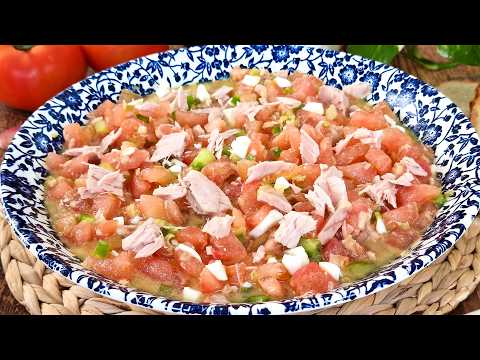 🍅 PIPIRRANA de JAÉN 🌞 ¡Puro Verano Andaluz En Cada Bocado!