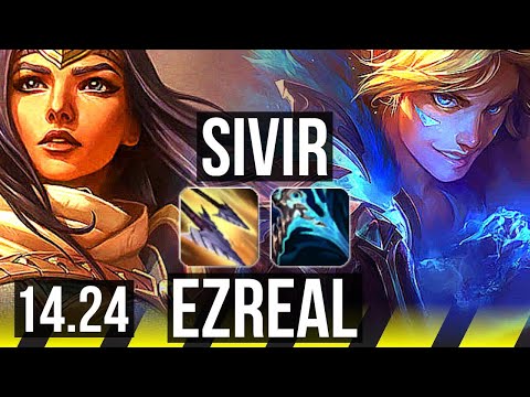 SIVIR & Zoe vs EZREAL & Pyke (ADC) | KR Master | 14.24
