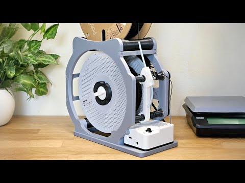 LTS Filament Respooler in Action