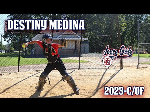 2023-C/OF Destiny Medina Softball Skills Video 2
