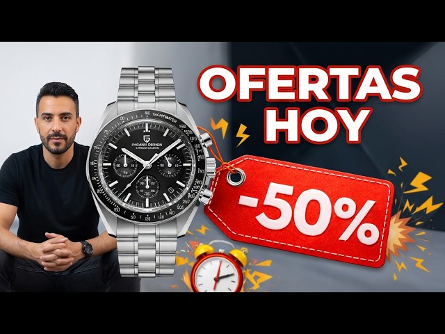 Vídeo relacionado con Pagani Design 1767 Reloj de Hombre automático 41MM Caja de Acero Inoxidable Espejo de Zafiro Reloj de Hombre con Cuerda automática Correa de Nylon. (Negro Puro)