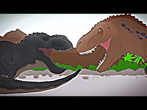 ARK tyrannosaurus rex vs vastatosaurus rex | primordial tournament:EP 2 | PPANIMAN | animation