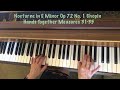 #94  Nocturne in E Minor Op 72 No.1 Chopin (Hands Together Measures 31-35) - MusicallyFitMusician #94  Nocturne in E Minor Op 72 No.1 Chopin (Hands Together Measures 31-35)