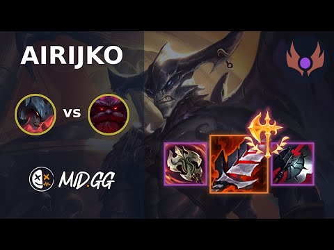 MID.GG: [ Airijko ] Aatrox TOP vs Ornn | NA MASTER | LOL Season 2025