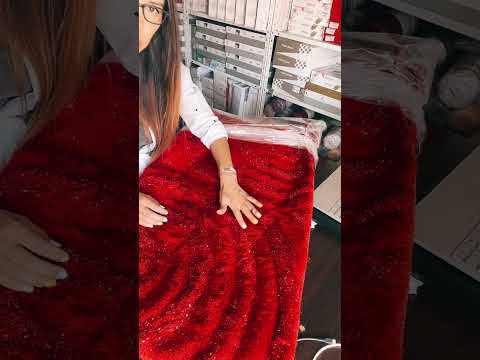 Wave красный набор ковриков в ванную. 2 штуки. Высокий ворс. Турция - фото 1 - id-p2075658378