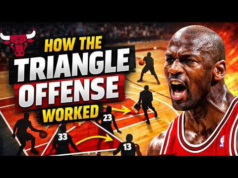 The Triangle Offense Explained - How It Helped Michael Jordan Lead The Bulls To Championships