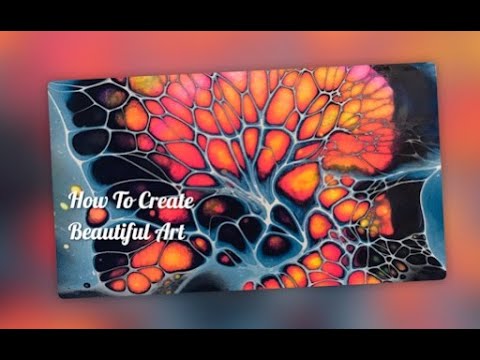 (269) Bloom Pour- SheleeArt - Acrylic Painting
