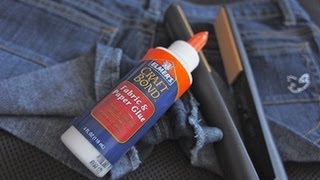 Cuffed Shorts Quick Fix - No-Sew Fast & Easy Tecnhique