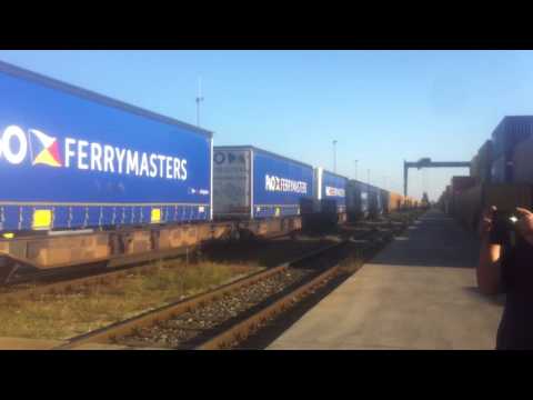 first P&O   TRO train in Curtici 28 09