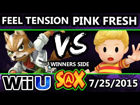 S@X Monthly - Feel Tension (Fox) Vs. MMG | Pink Fresh (Dark Pit) SSB4 - Smash Wii U - Smash 4