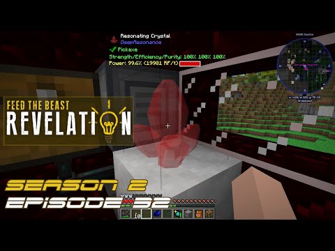 rbPlays FTB Revelation :: S2 E32 :: The PERFECT Deep Resonance Crystal :: Modded Minecraft 1.12.2