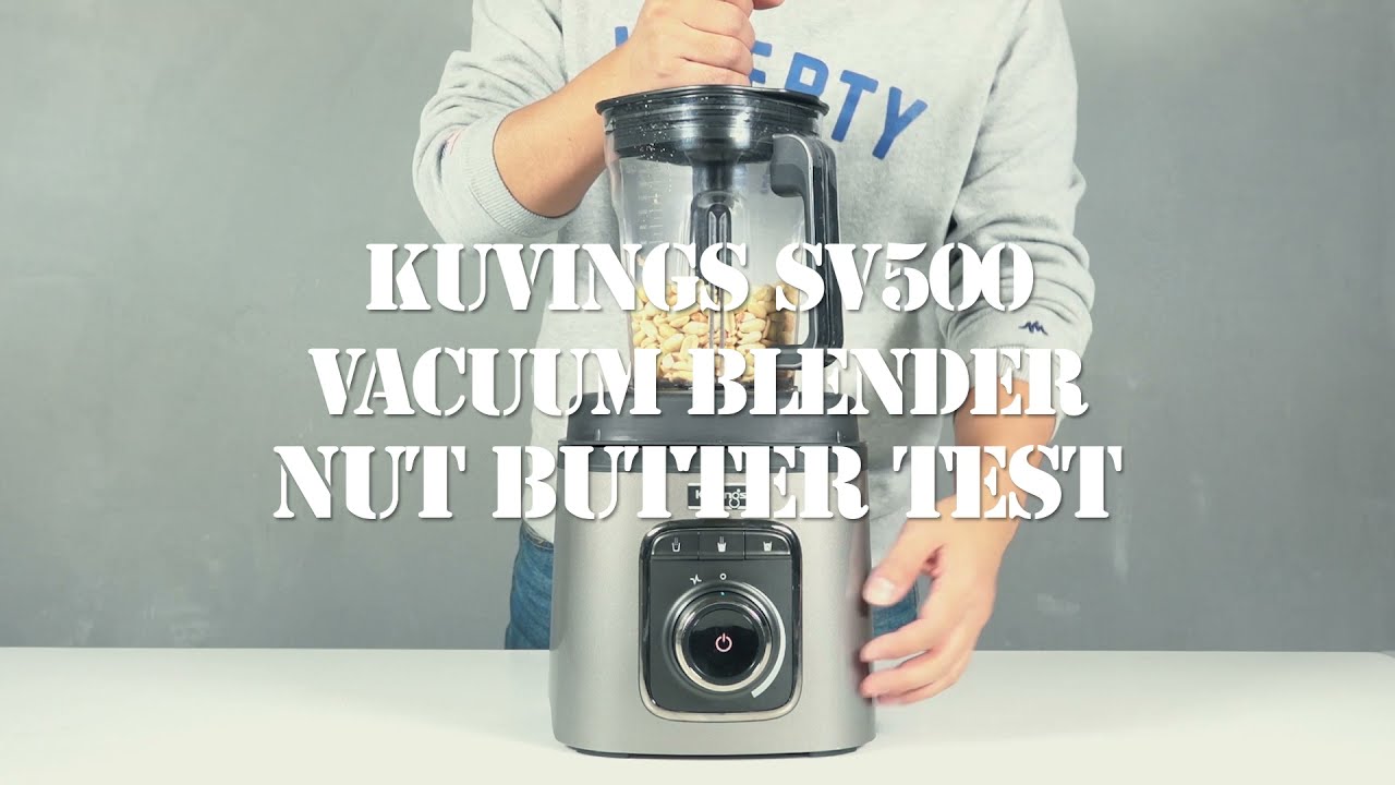 Máy xay sinh tố chân không hiệu Kuvings [Làm bơ đậu phộng / Nut Butter] BY https://bepnhatoi.com