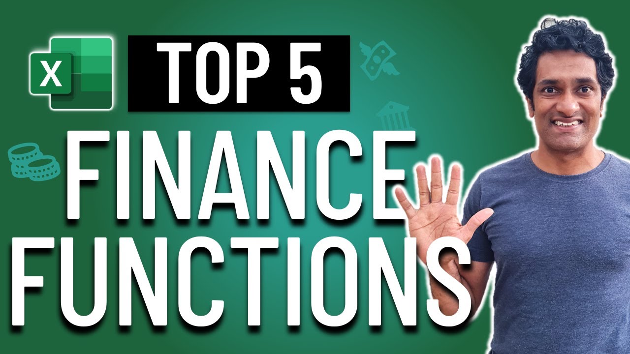 Top 5 Excel Functions for Finance People