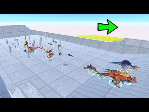 All Units Obstacle Course Race. Animal Revolt Battle Simulator ARBS