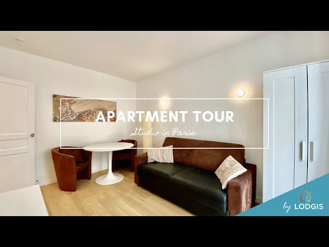 Apartment Tour // Furnished  19.4m2 in Paris – Ref : 1077892