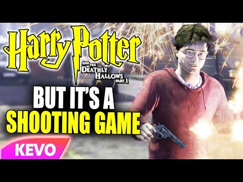 Deathly Hallows Part 1 but it's a shooting game