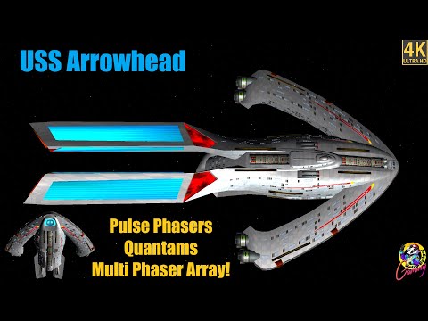 NEW USS Arrowhead - VS 2 USS Defiants - Both Sides Star Trek Ship Battles - Bridge Commander
