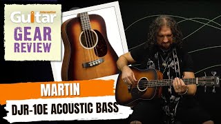 Video thumbnail for Martin DJR-10E Dreadnought Electro Acoustic Bass | Review | Guitar Interactive by Guitar Interactive Magazine