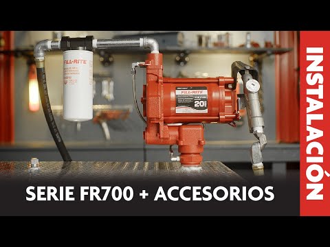 Instalación de accesorios de transferencia de combustible Fill-Rite