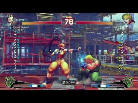 Momochi [Ken] vs Iyo [Ibuki] SSF4 Japanese Online Ranked Matches - TRUE-HD Matches 1 & 2