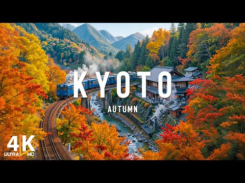 Autumn in Kyoto, Japan 4K | Discover majestic temples among red leaves - Travel Vlog