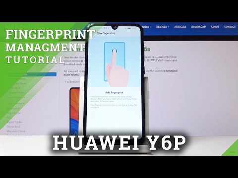How to Add Fingerprint in HUAWEI Y6s – Fingerprint Lock Screen