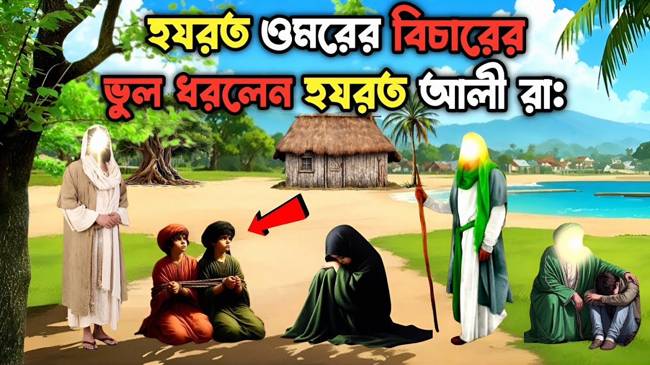 হযরত ওমর (রাঃ) এর ব্যতিক্রমধর্মী বিচারকার্য | হযরত ওমরের বিচার | ইসলামিক কাহিনী | Islamic Story |