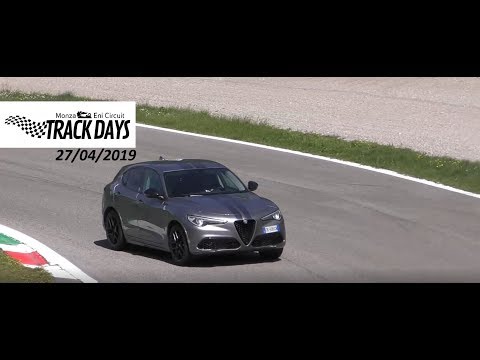 MONZA TRACK DAY 27/04/19 - Alfa Stelvio, 4C, Giulietta 1.8 '84, Ferrari 488 GTB, Mercedes GT...