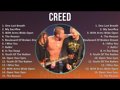 C r e e d MIX Best Songs ~ 1990s Music So Far ~ Top Pop, Hard Rock, Rock, Post Grunge Music