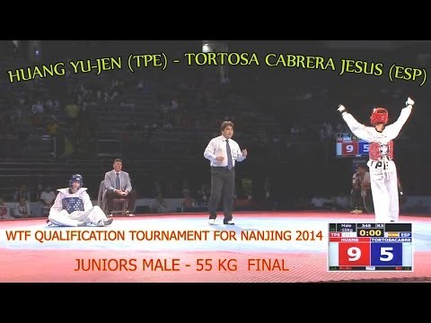 Huang Yu-Jen (TPE) - Tortosa Cabrera Jesus (ESP) Juniors Male 55 kg Final
