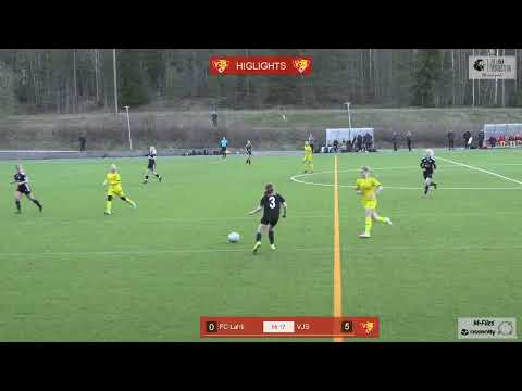 VJS TU16-18/1 vs. FC Lahti highlights, T18 ykkkönen 10.5.2022