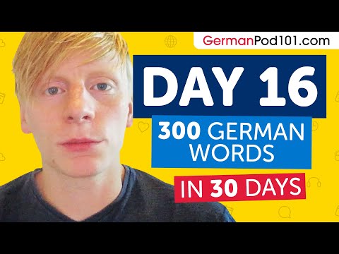 Day 1 10 300 Learn 300 German Words in 30 Days Challenge