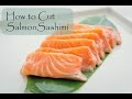 How to Cut Salmon for Sashimi and Nigiri | Fish for Sushi