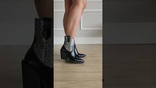 Bota Country Hellen Preto Damannu Shoes