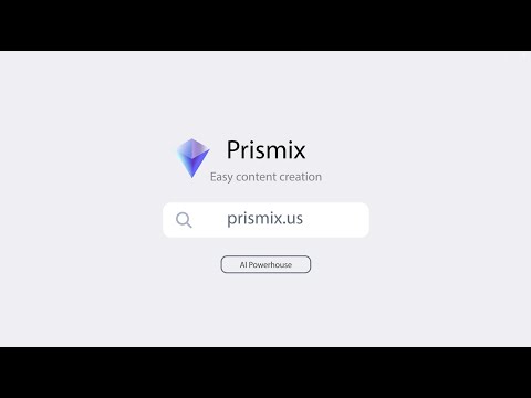 Prismix tanıtım videosu
