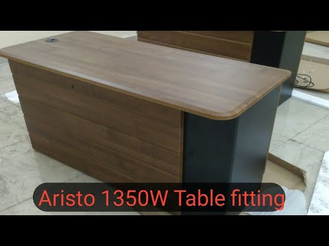 Godrej Brown And Black Aristo Executive Table, For Corporate Office, Size: 900x1800