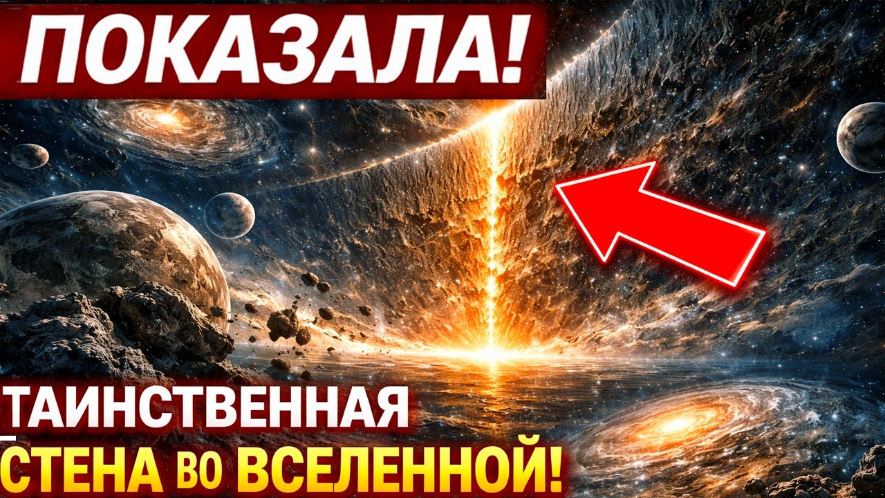 НАСА наконец ПОКАЗАЛА! Таинственная стена во Вселенной — Ученые в недоумени