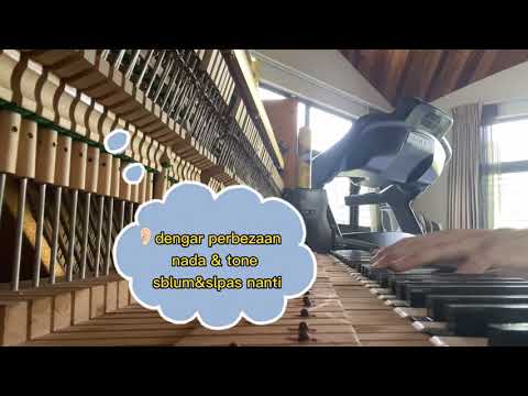 Atlas NA505 piano tuning before & after