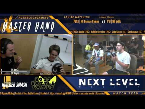 MHM11 [Wii U] - PBLK | NG Benson Obama (Mario) vs NG Percy (Bayonetta) - Grand Finals